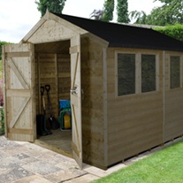 10 x 8 Double Door Apex Workshop