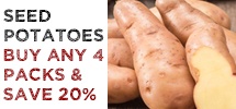 MrF Special Offer - Buy ANY 4 Potato Packs and SAVE 20% per pack