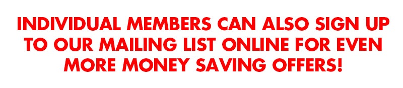 Sign up to our mailing list Sign up to our mailing list