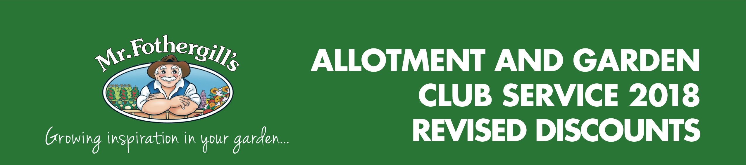 Mr Fothergill's Allotment & Gardening Club Service 2017 Mr Fothergill's Allotment & Gardening Club Service 2017